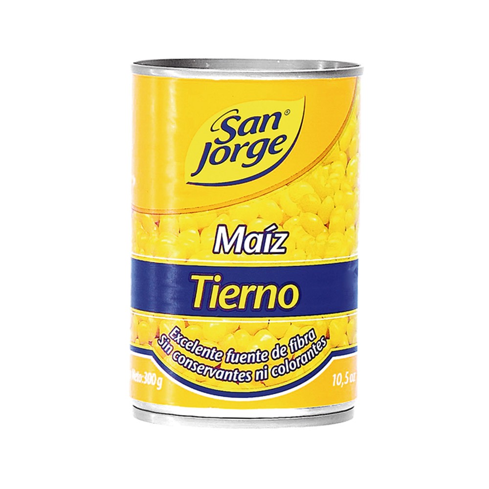 MAIZ TIERNO LATA S/JORGE  x 300GR