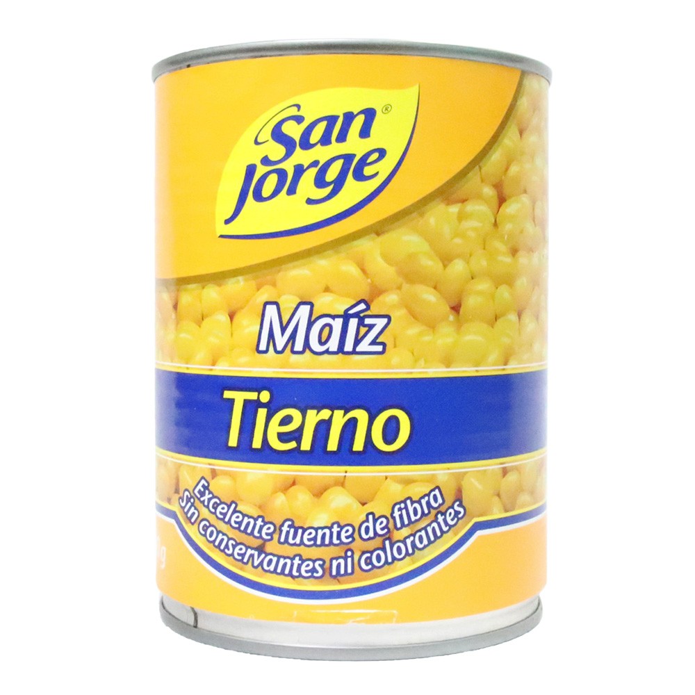 MAIZ TIERNO LATA S/JORGE  x 600GR