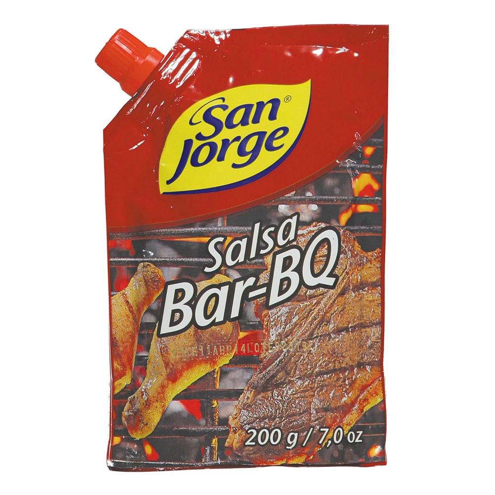 SALSA BBQ DP S/JORGE x 200GR