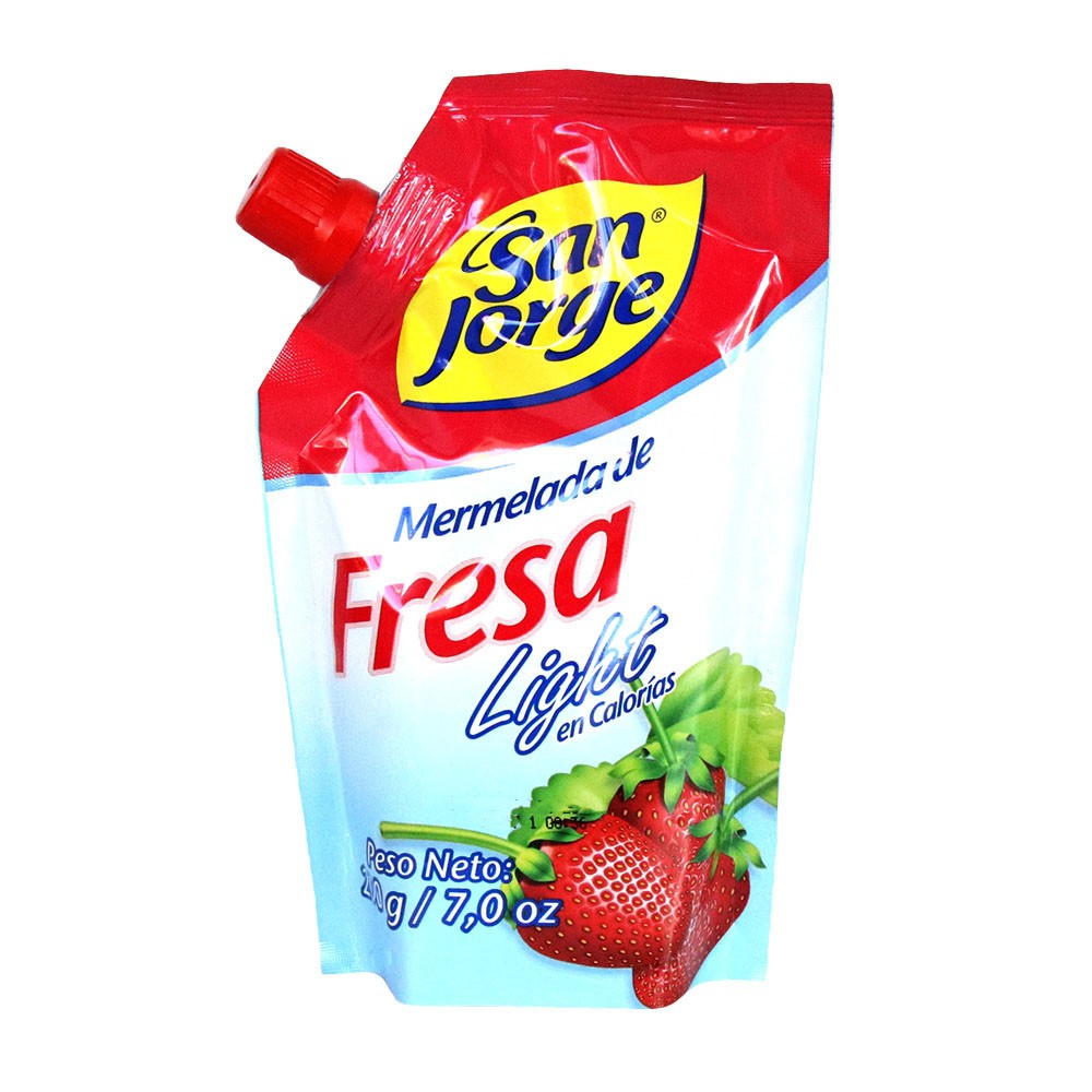 MERMELADA FRESA LIGHT  DP S/JORGE*200 GR