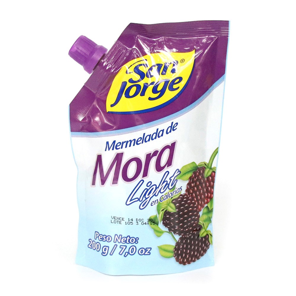 MERMELADA MORA LIGHT  DP S/JORGE*200 GR