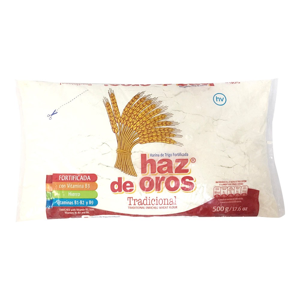 HARINA HAZ DE OROS TRADICIONAL  x 500GR