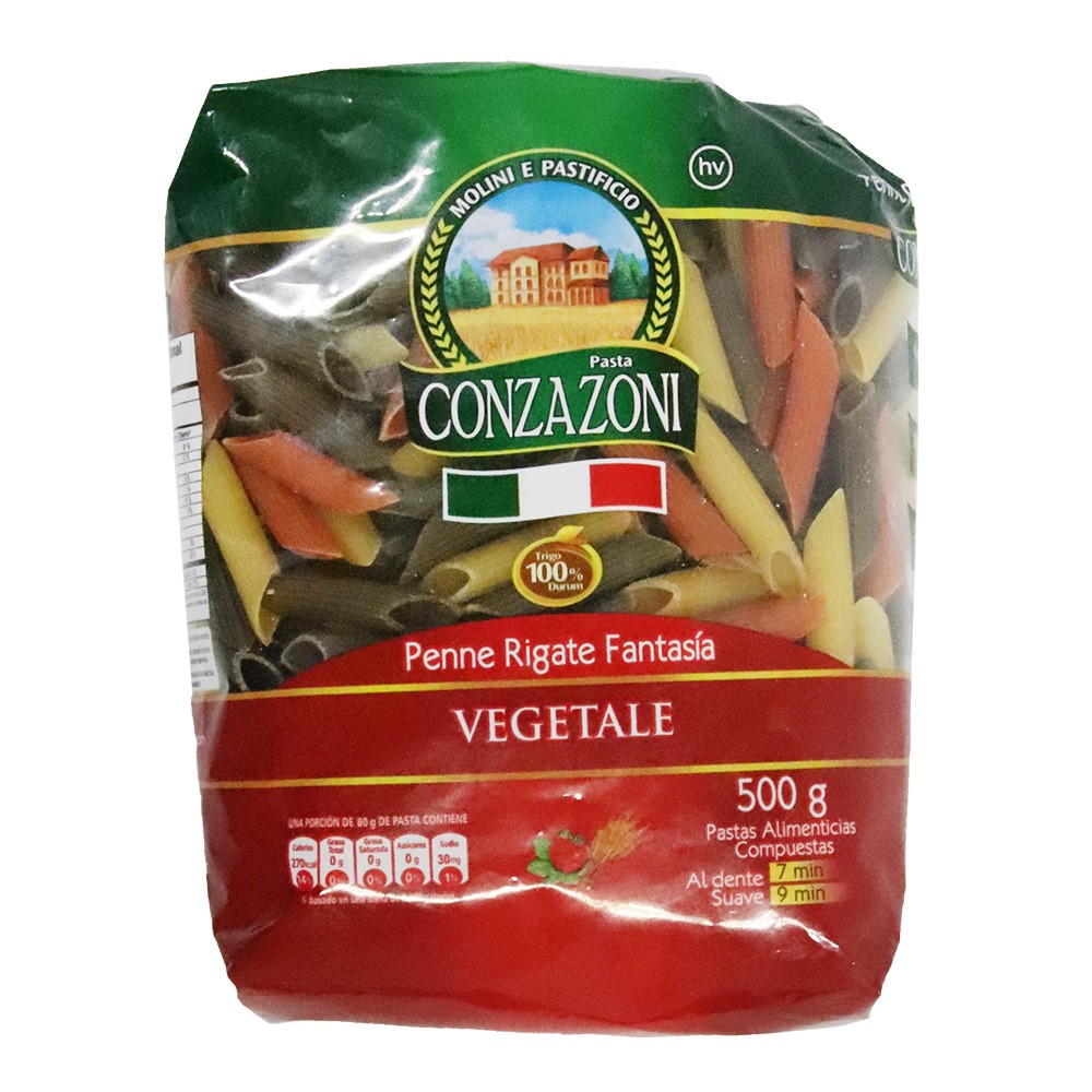 PASTA CONZAZONI PENNE RIGATE FANTA*500GR
