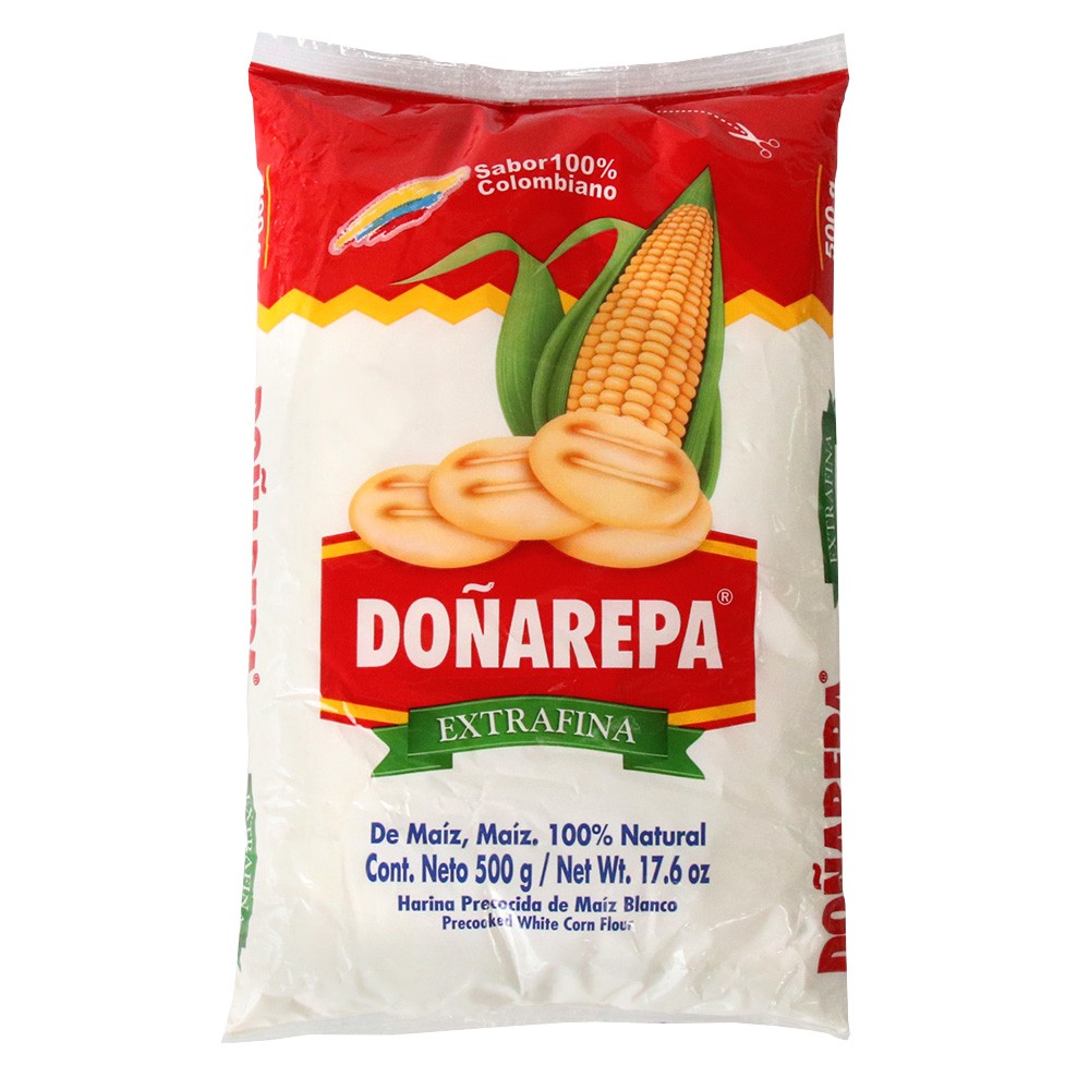 HARINA DE MAIZ DOÑAREPA BLANCA  x 500GR