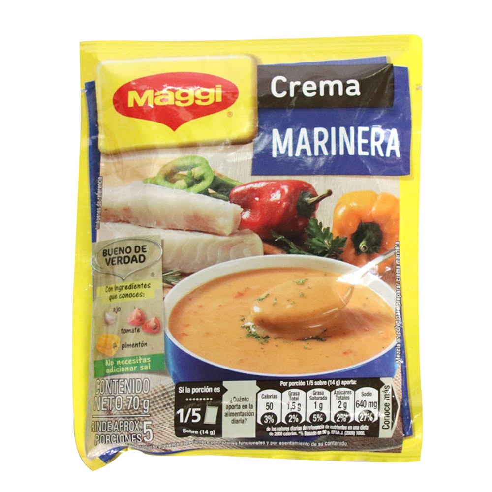 SOPA MAGGY MARINERA  x 70GR