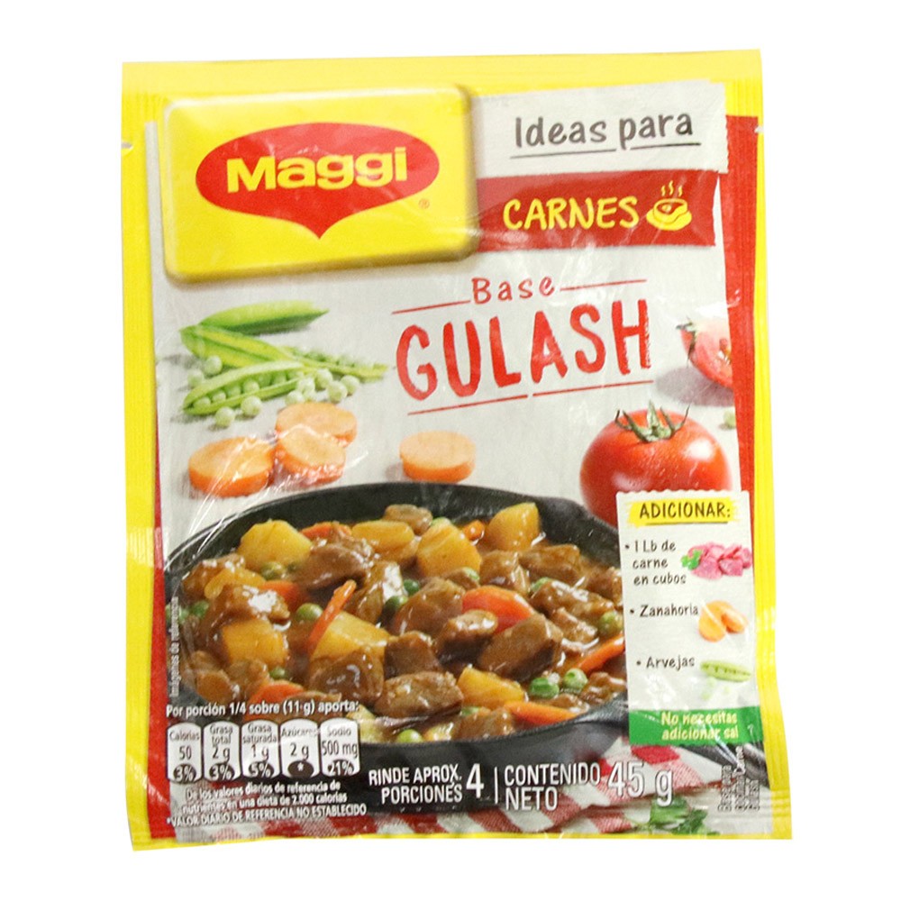 BASE GULASH MAGGY  x 45GR