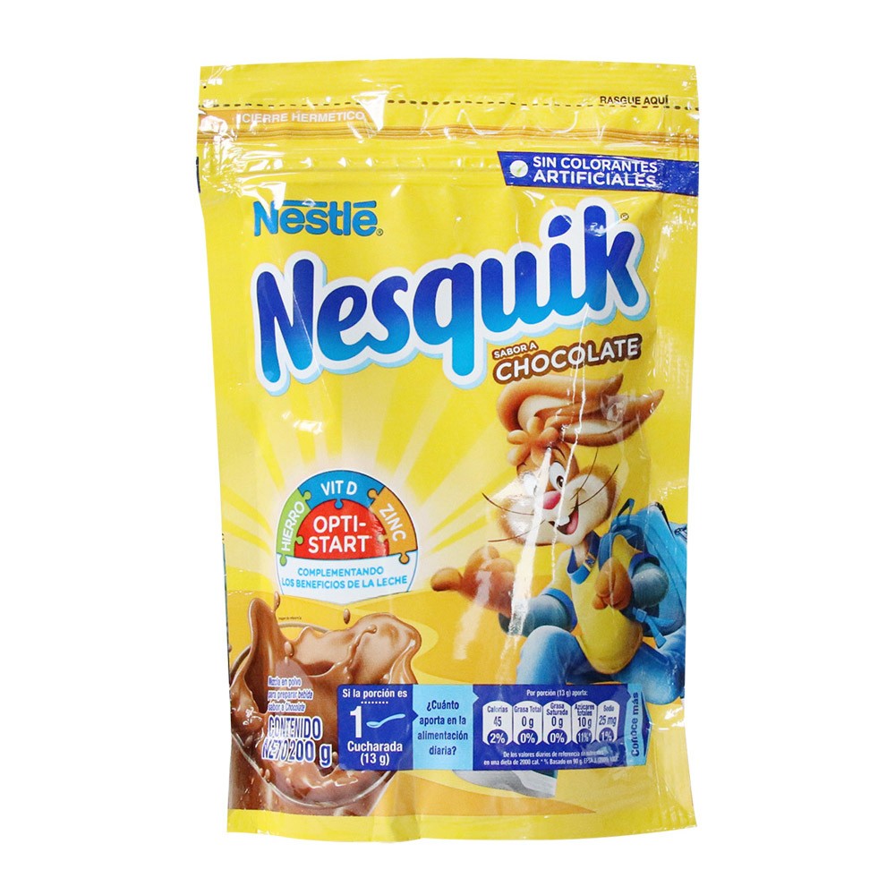 NESQUIK NUTRI ACTIVE B CHOC BSA  x 200GR