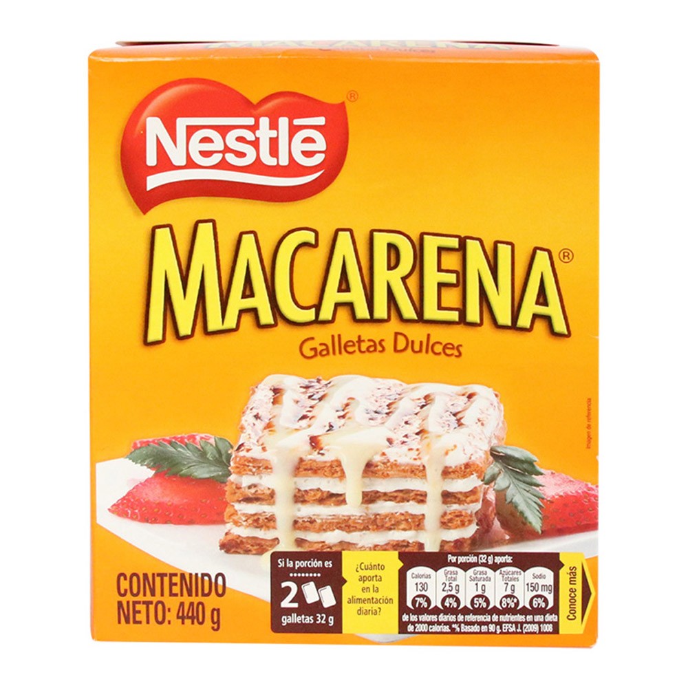 GALLETAS MACARENA PLEG x 440gr
