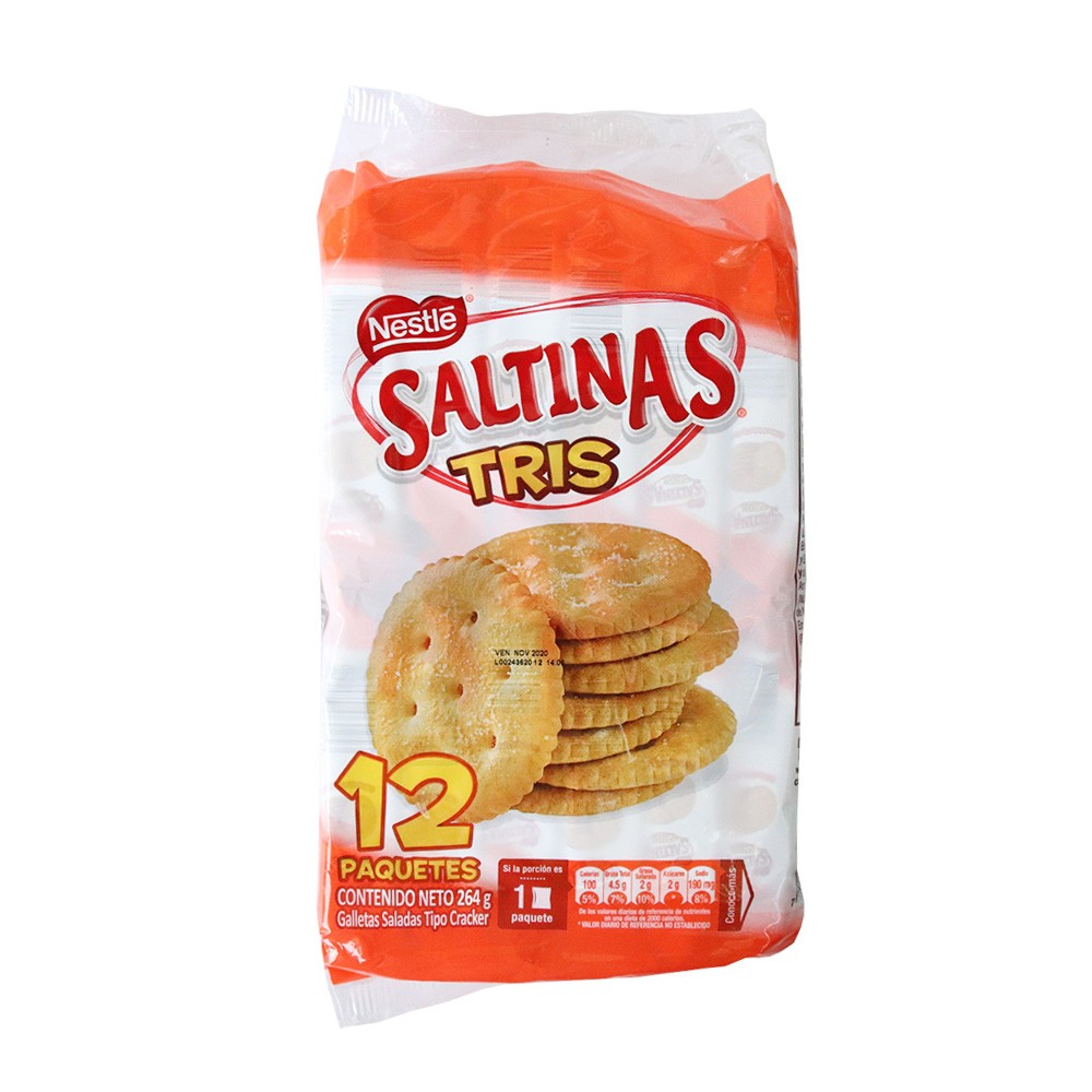 SALTINAS TRIS  x 252GR
