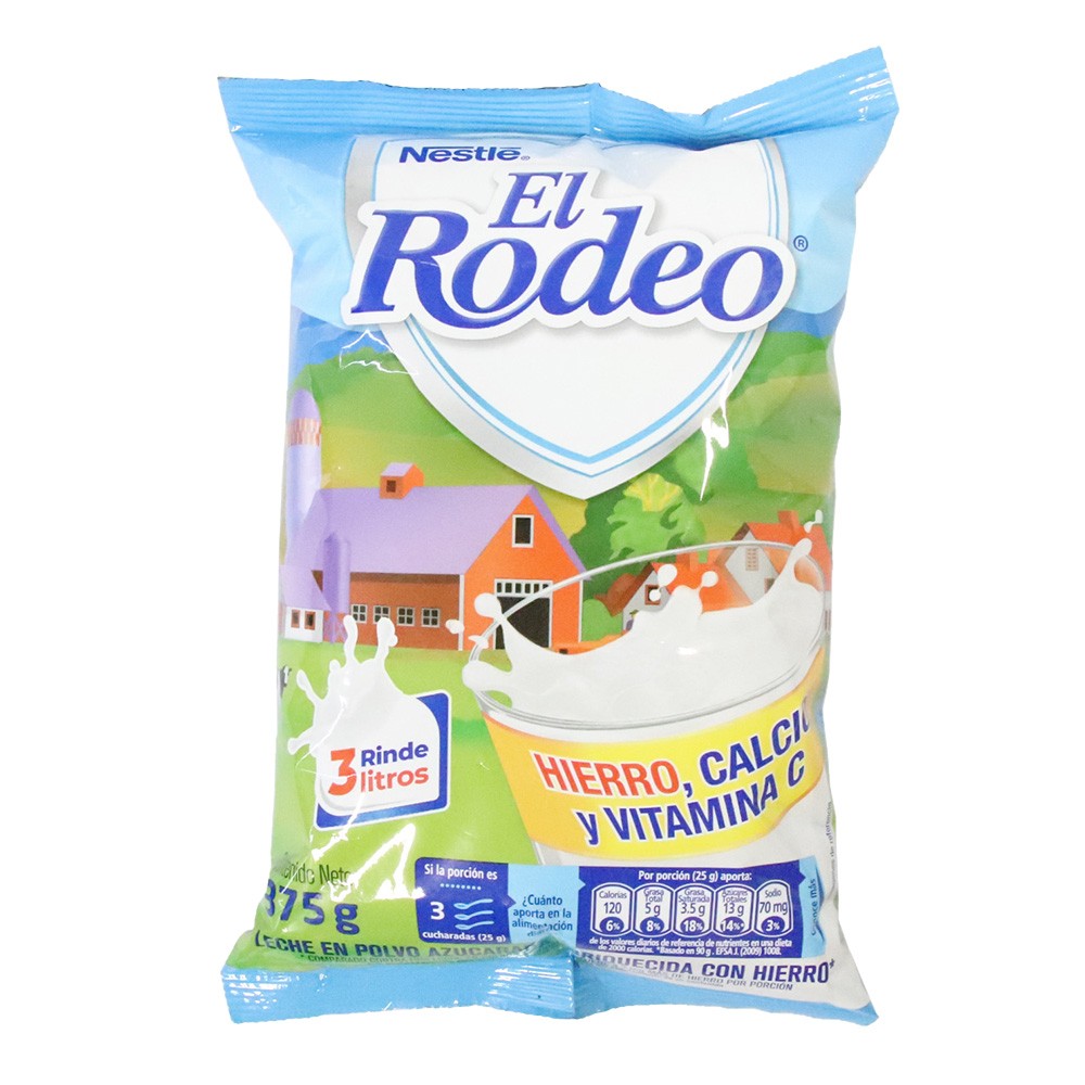 LECHE EN POLVO EL RODEO*375G
