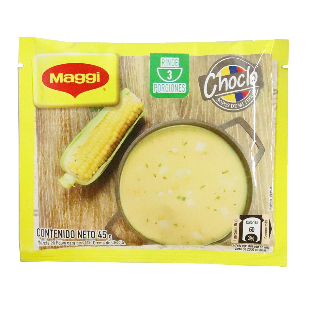 CREMA DEL DIA CHOCLO MAGGU*45GR