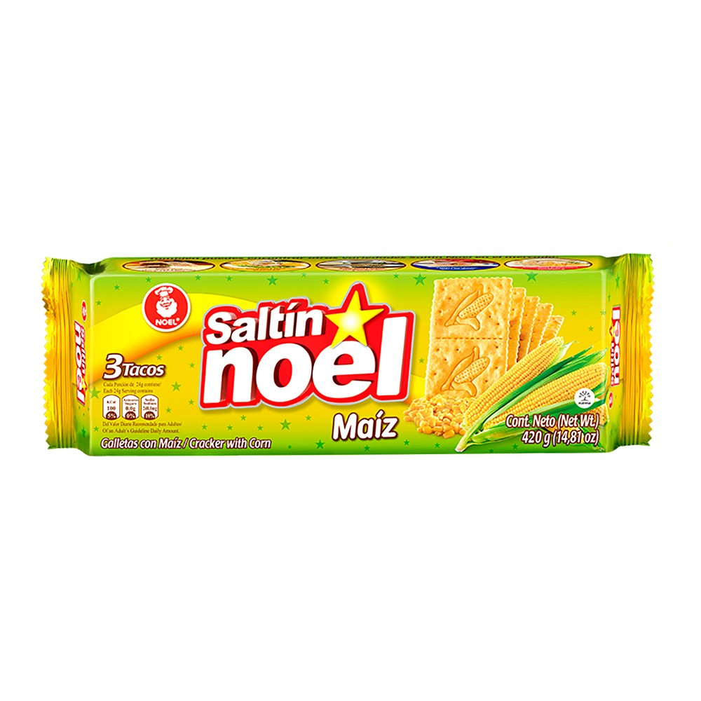 SALTIN NOEL TRIGO MAIZ  x  420 GR