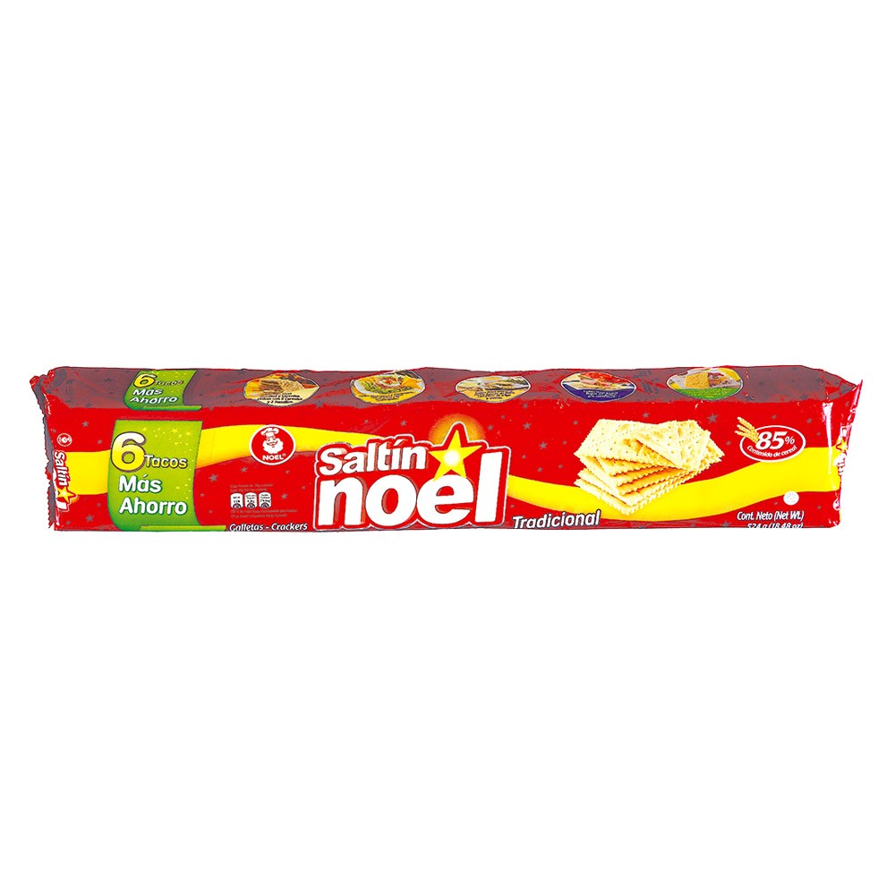 GALLETA SALTIN NOEL 6 TACOS  x 524 GR