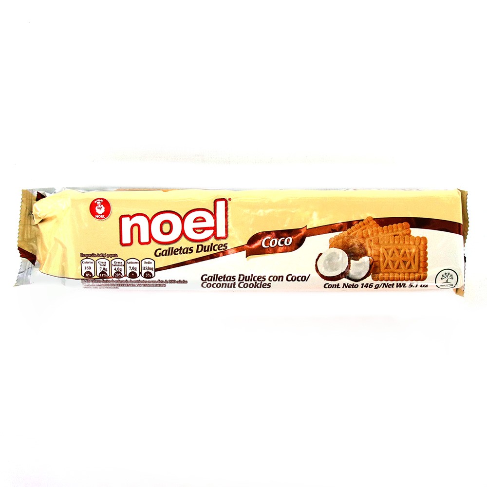 GALLETAS NOEL COCO TACO x 146GR
