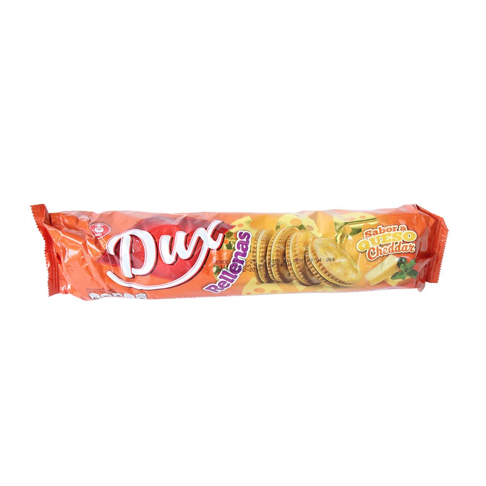 GALLETA DUX TUBO QUESO AMARILLO x 144GR