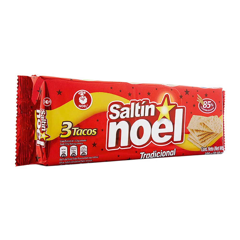 GALLETA SALTIN NOEL  X 3 TACOS