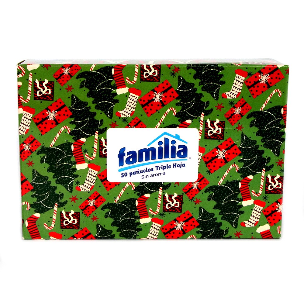 PAÑUELOS FAMILIA 2HOJA  x 50U