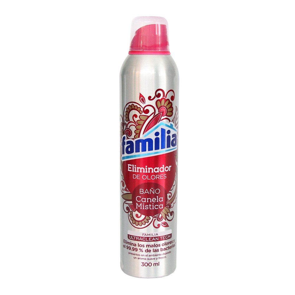 ELIMINADOR DE OLOR CANELA FAMILIA *300ML