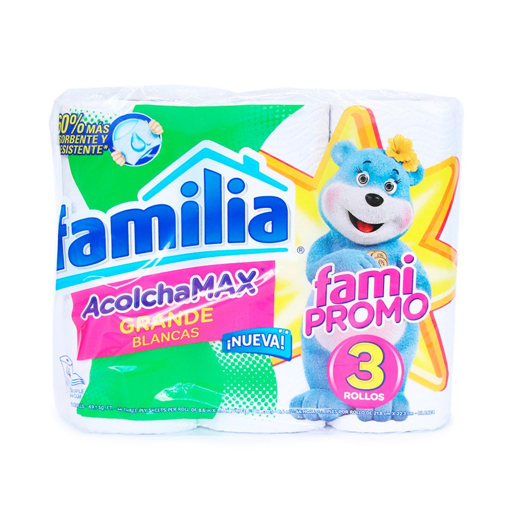 TOALLA COCINA ACOLCHAMAX GR 4HJ FAMILIA
