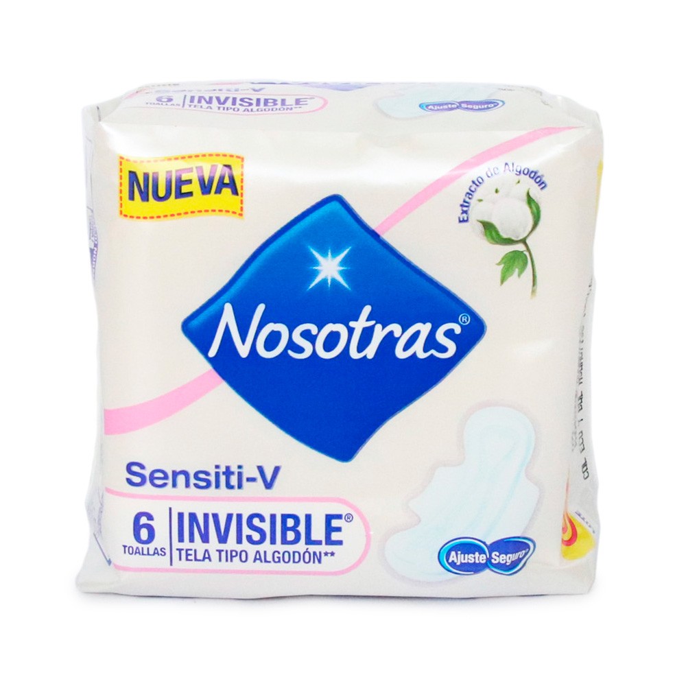 TOALLA NOSOTRAS INVISIBLE SENSITIVE