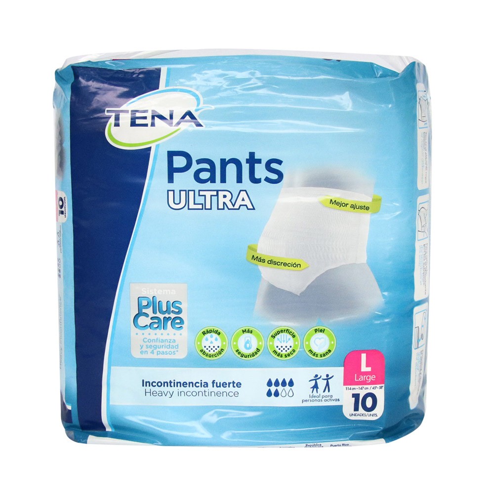 TENA PANTS ULTRA LARGE x 10UND