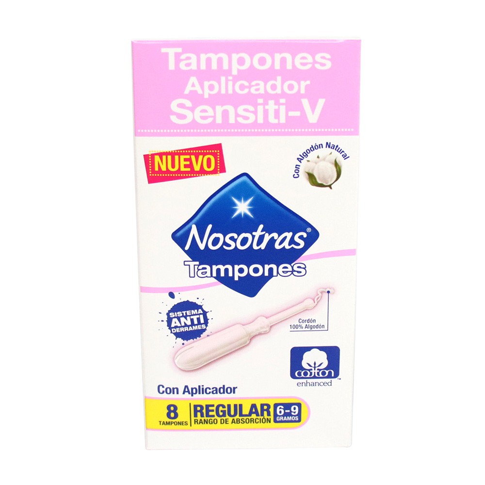 TAMPON NOSOTRAS APLIC REGULAR SENS*8