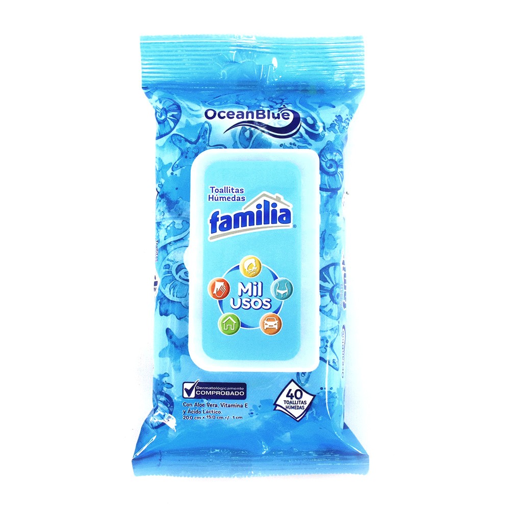 PAÑOS HUMED ACTIVE MIL USOS FAMILIA*40UN