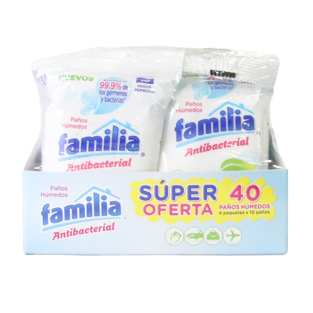 PAÑOS HUMEDOS FAMILIA ANTBA $ ESP