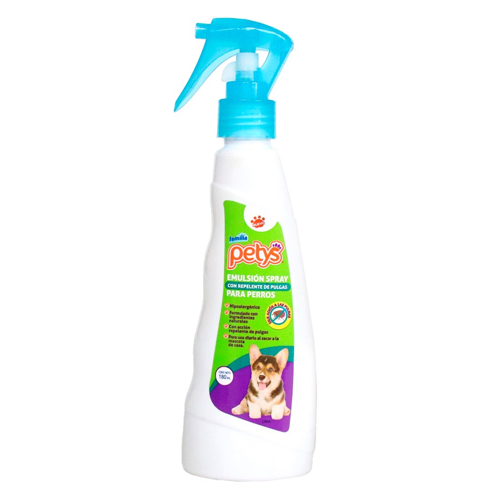 REPELENTE SPRAY PULGAS PETYS  x 180ML