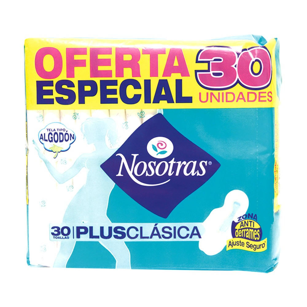 T.H NOSOTRAS PLUS CLASICA AJUS SEG X 30U