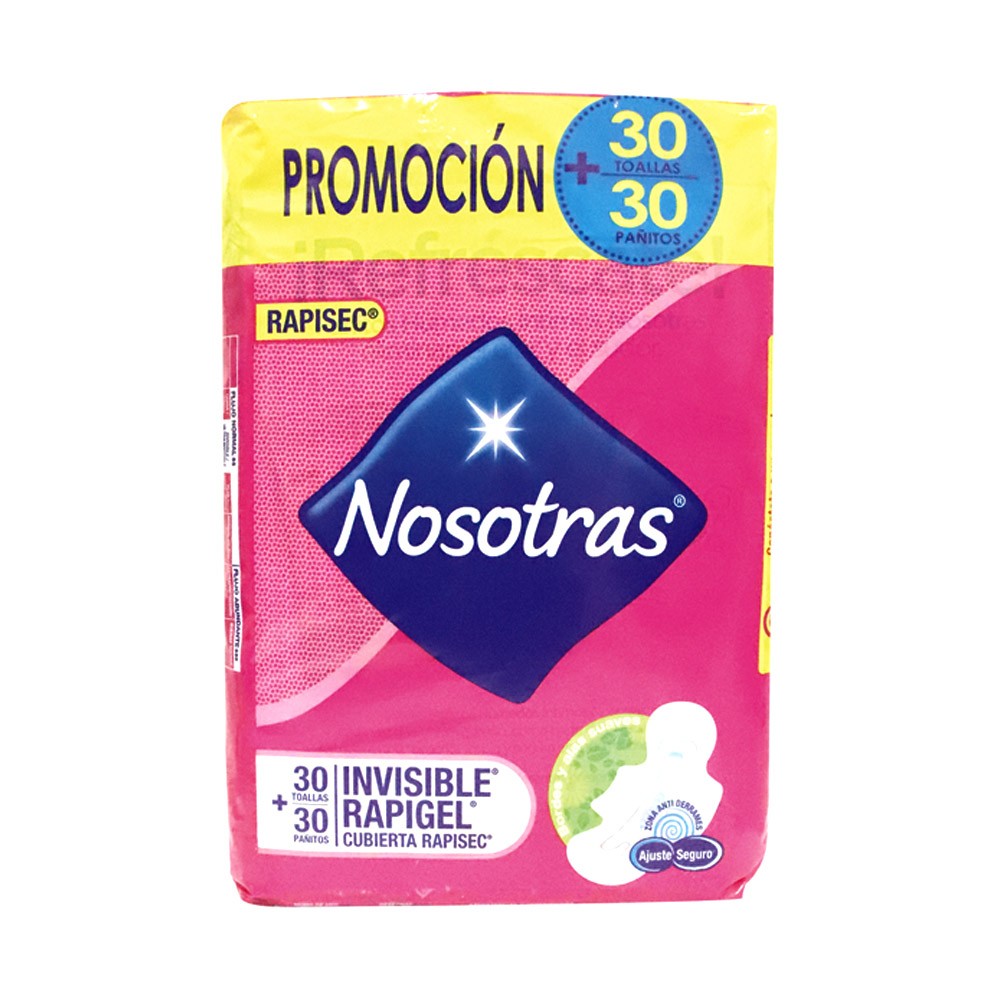 T.H  NOSOTRAS INV R/GEL *30U+30 PAÑITOS