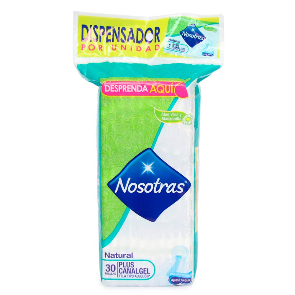 NOSOTRAS NATURAL PLUS CANALGEL  x 30U