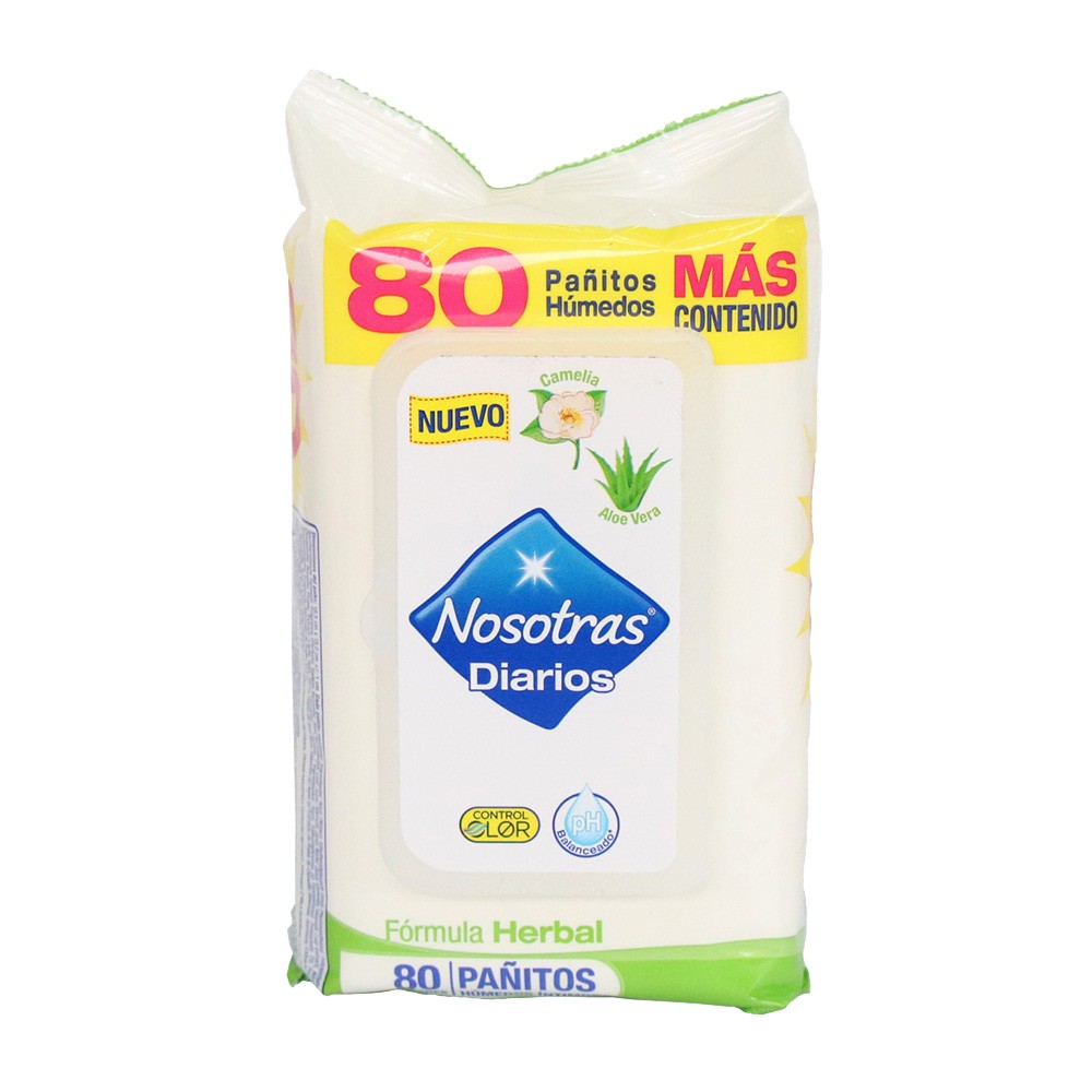 PAÑITOS NOSOTRAS INTIMOS x 80UN
