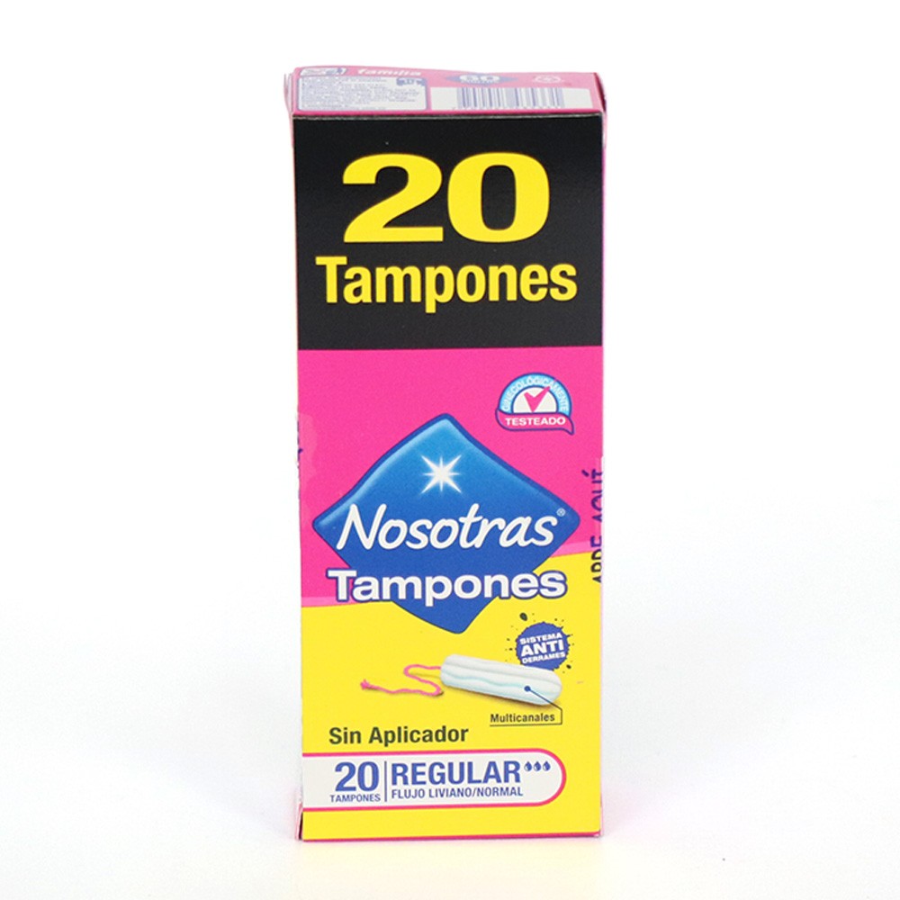 TAMPON REGULAR  x 20U