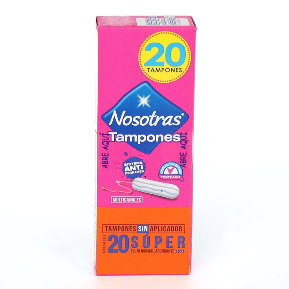 TAMPON SUPER  x 20 UND