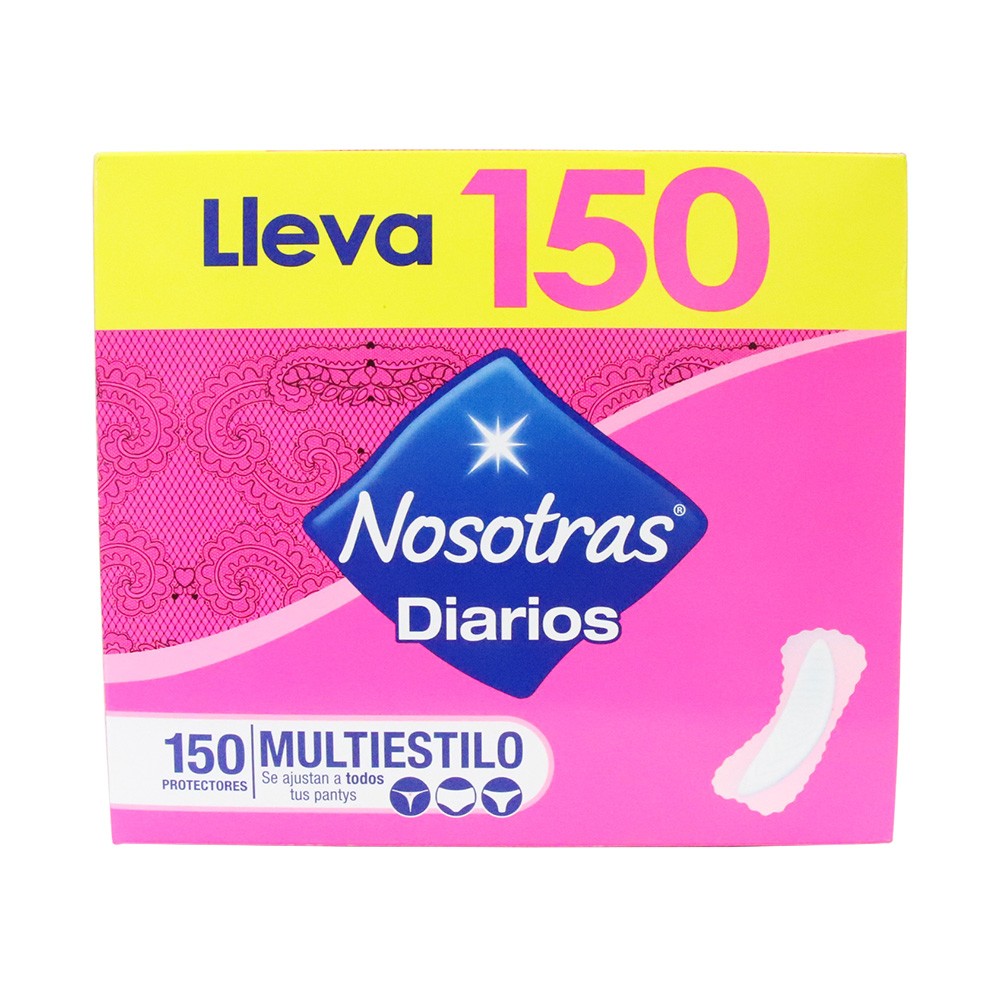 PROT NOSOTRAS DIARIOS MULTIESTILO x 150U