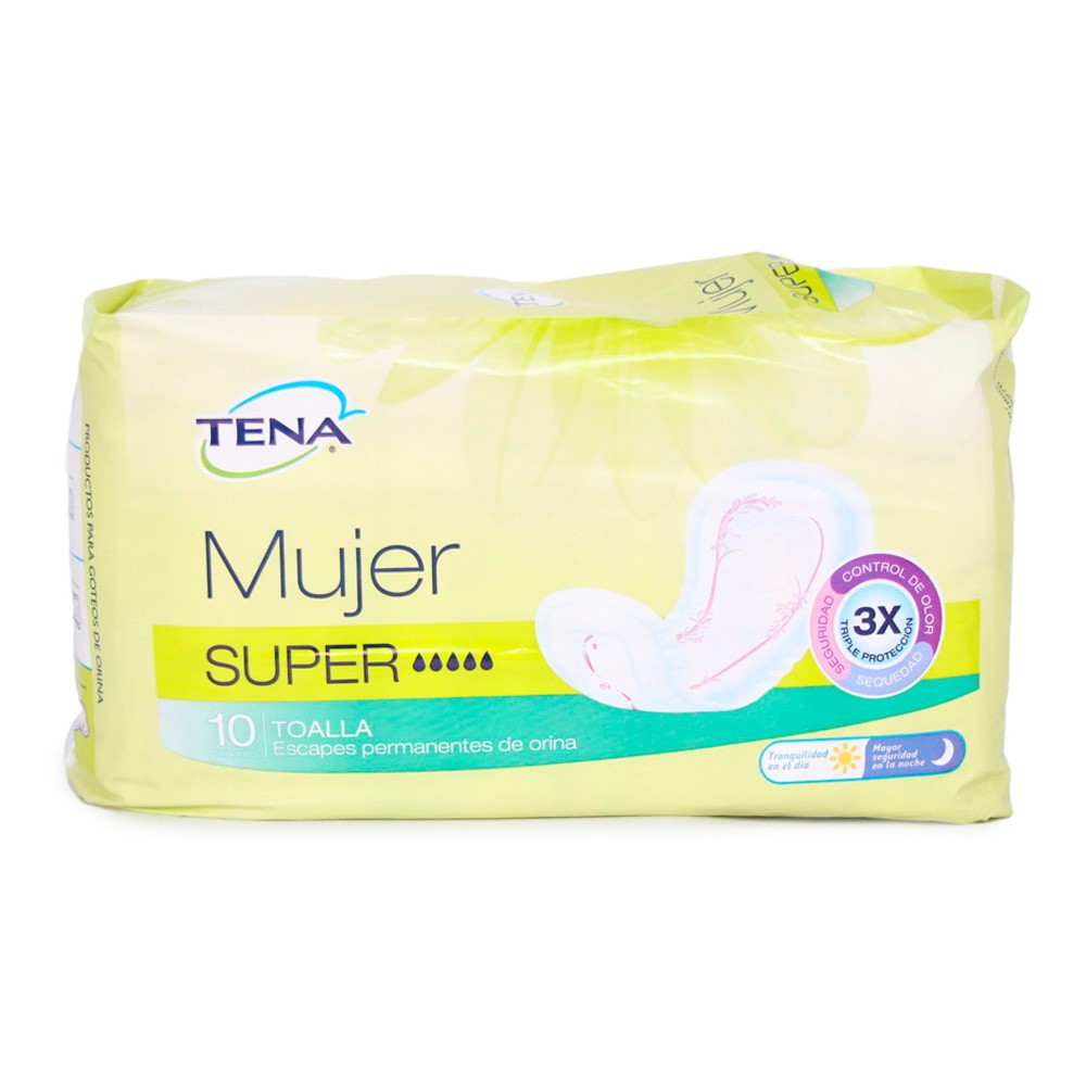 TENA MUJER SUPER  x 10UND