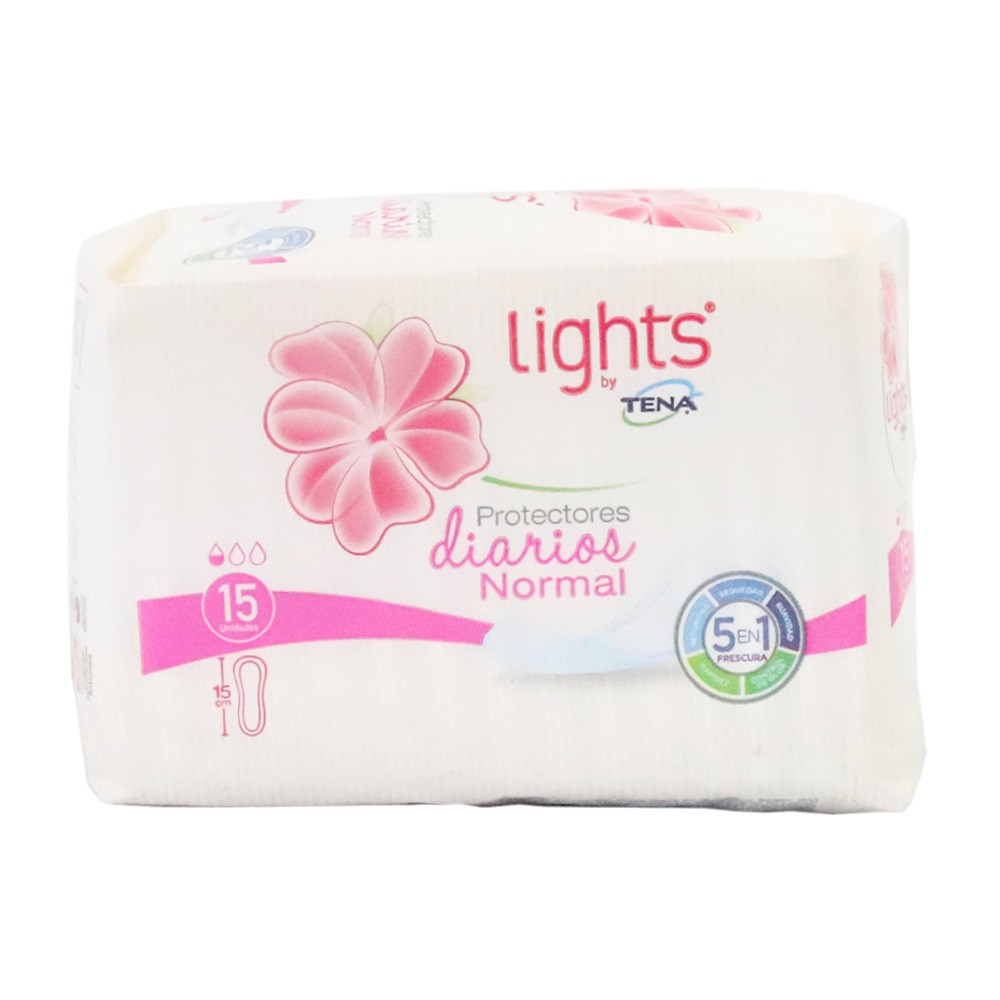 PROTECTORES LIGHTS BY TENA NORMAL  *15U