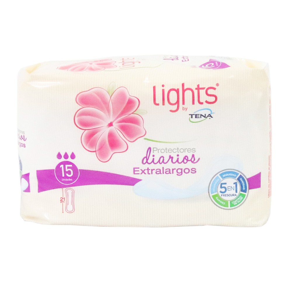 PROTEC  LIGHTS BY TENA EXTRALARGO  *15U