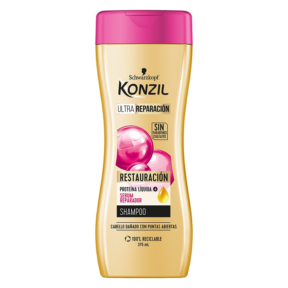 SHAMPOO RESTAURACION KONZIL X 375ML