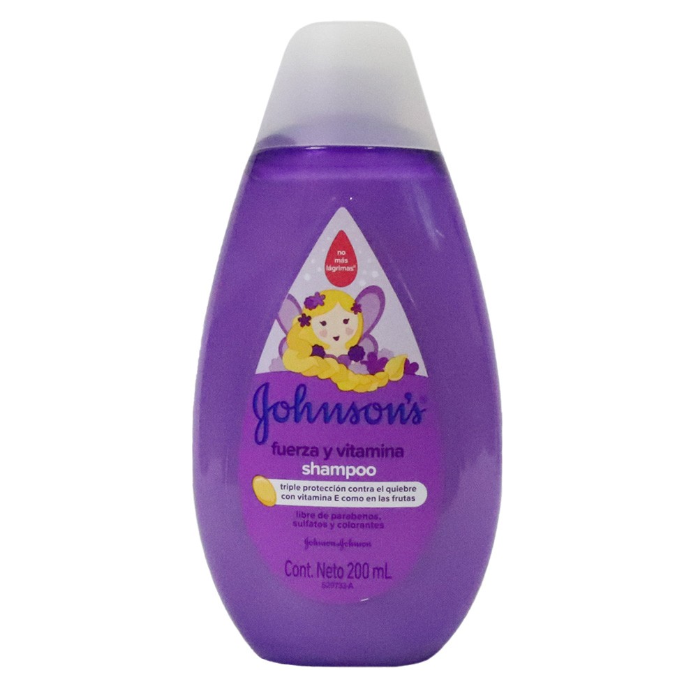 SHAMPOO FUERZA Y VITAMINAS JOHNSON*200ML