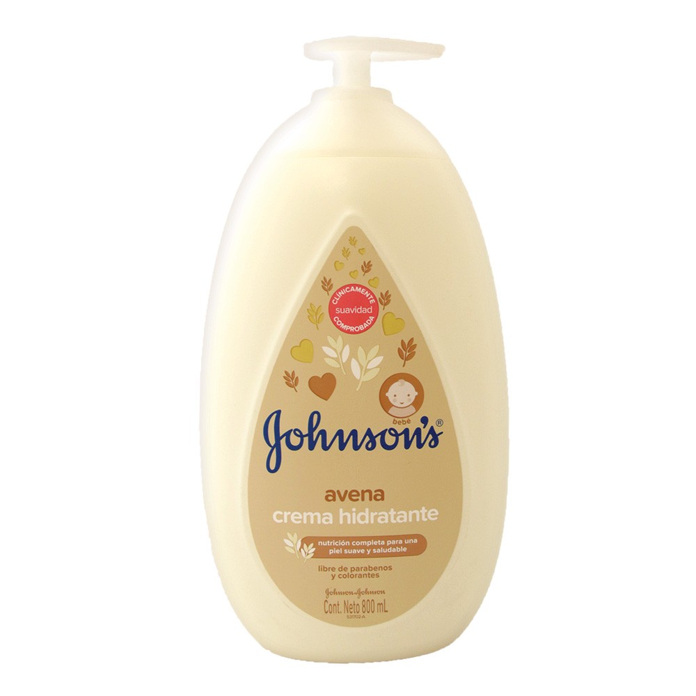CREMA LIQUIDA AVENA JOHNSONS  x  800 ML
