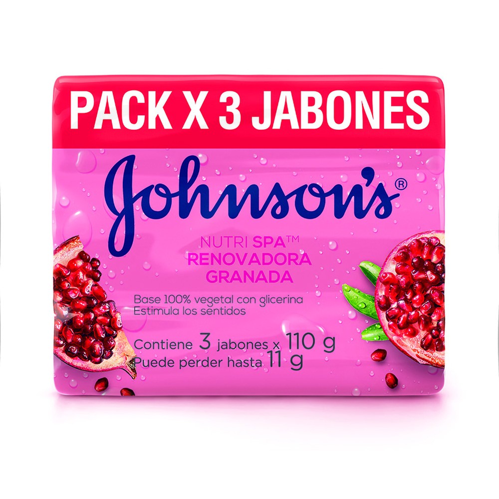 JABON JOHNSON RENOVADORA GRANADA*3UND