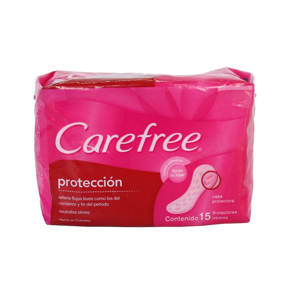 PROTECTORES CAREFREE  x 15U