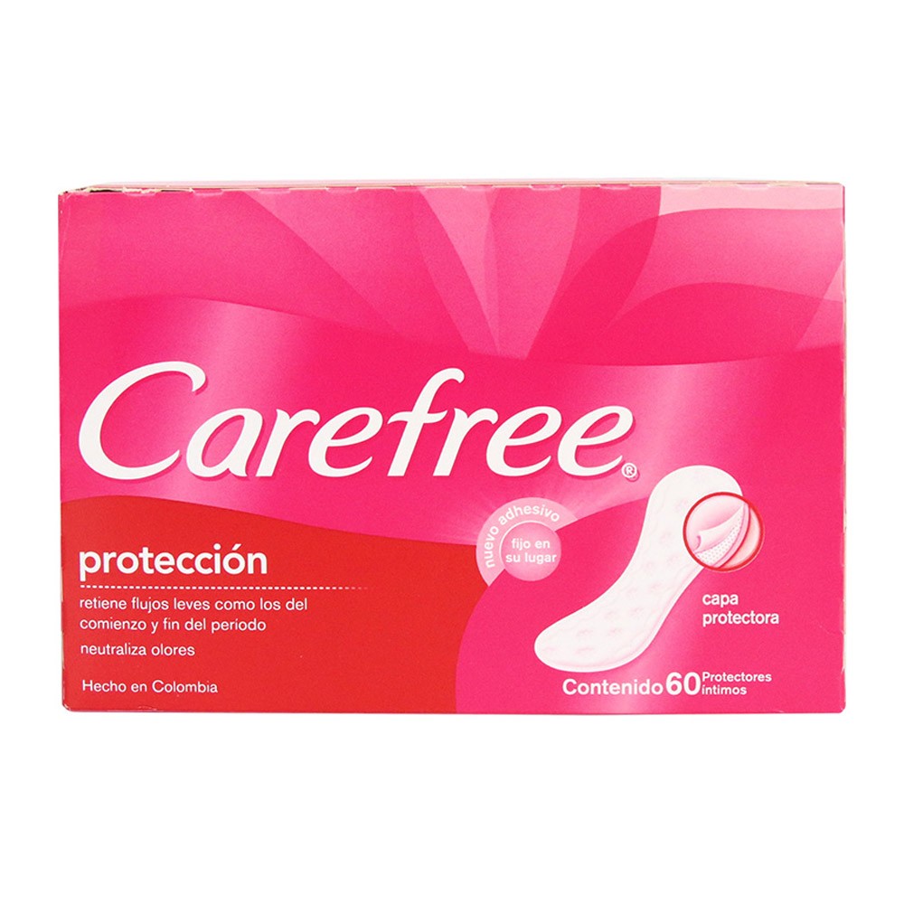 PROTECTORES CAREFREE PROTECCIÓN X 60UND