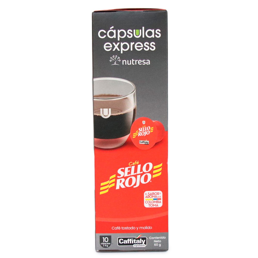 CAPSULA CAFE SELLO ROJO FUERTE * 60 GR