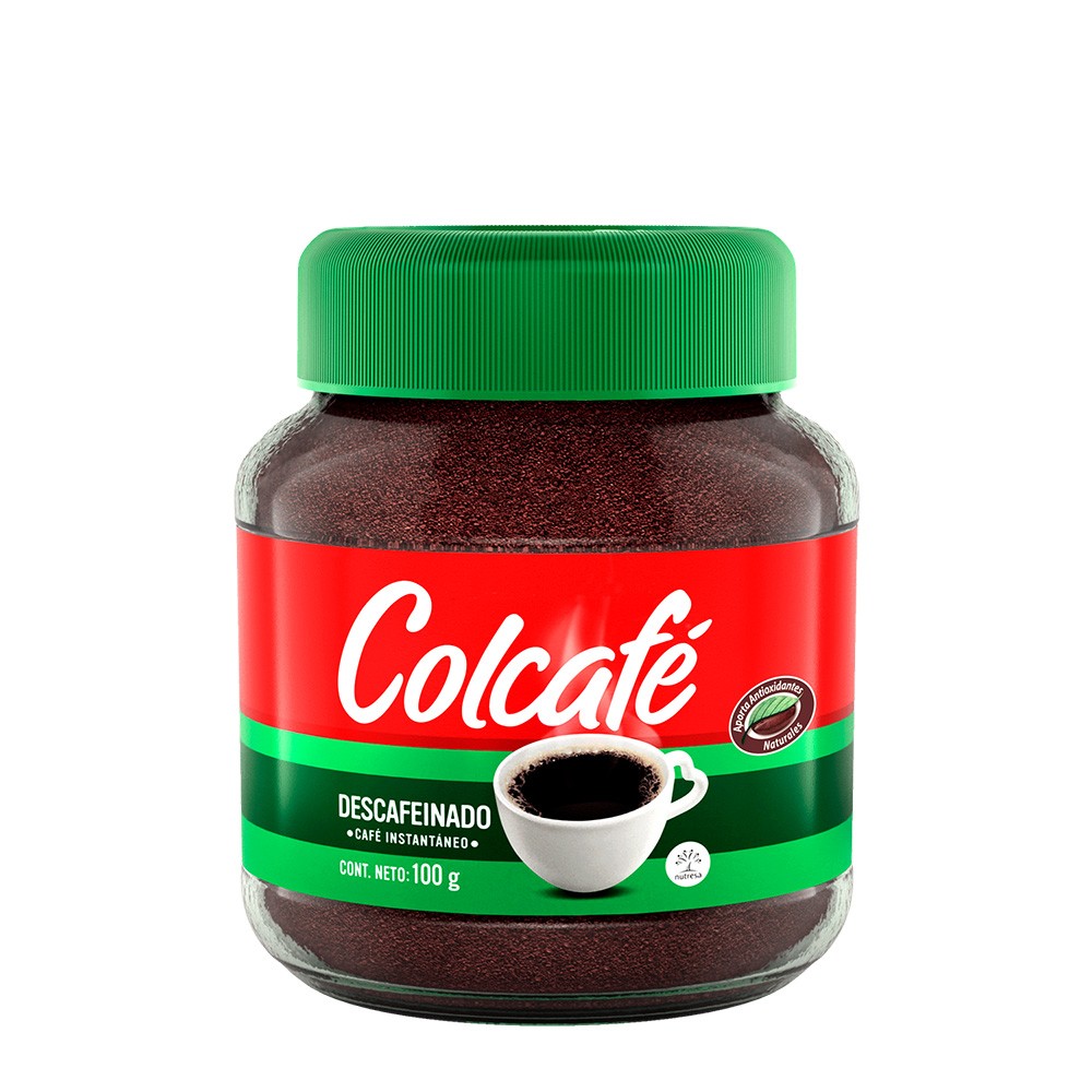 COLCAFE DESCAFEINADO  x 100GR
