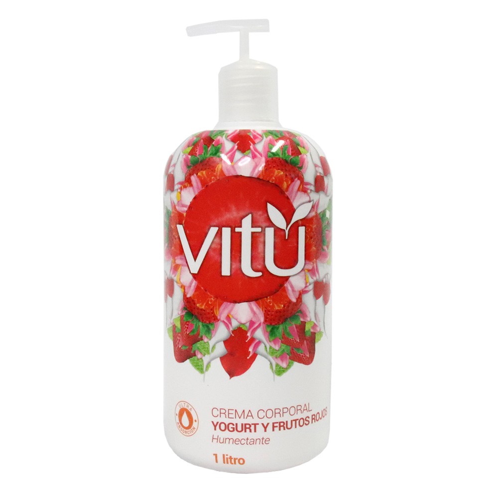 CREMA MANOS FRUTOS ROJOS VITU  x 1000ML