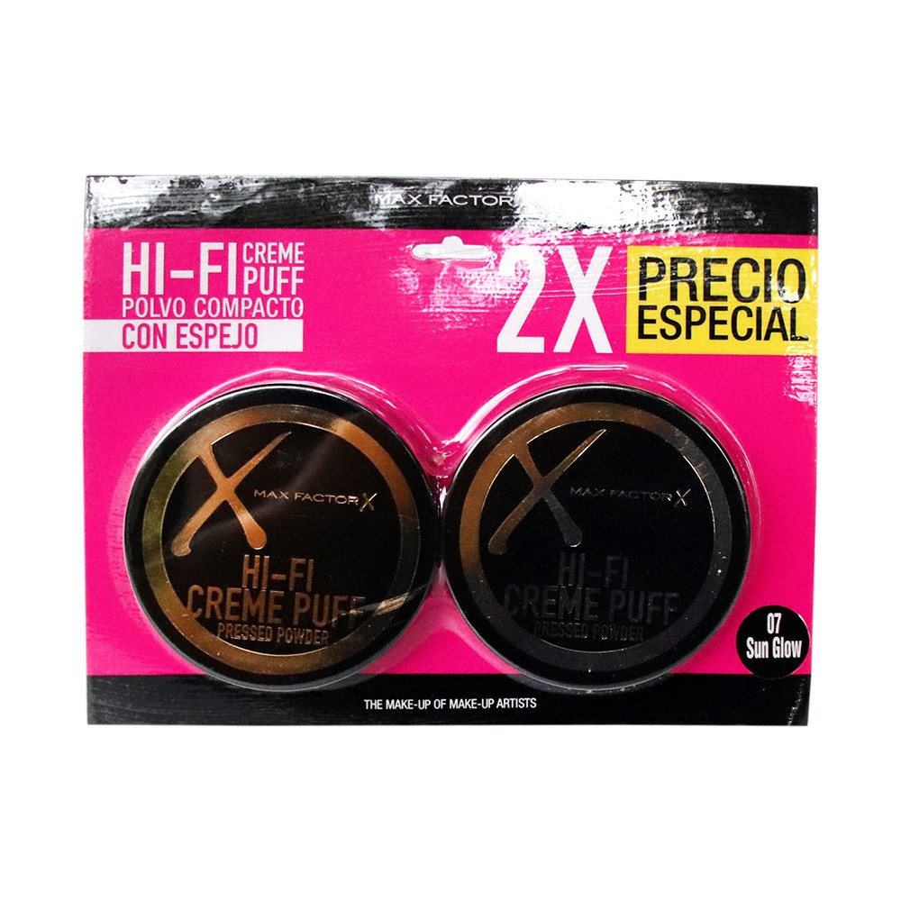 POLVO VITU MF CREMPUFF DELUXE 7SUN*2$ESP