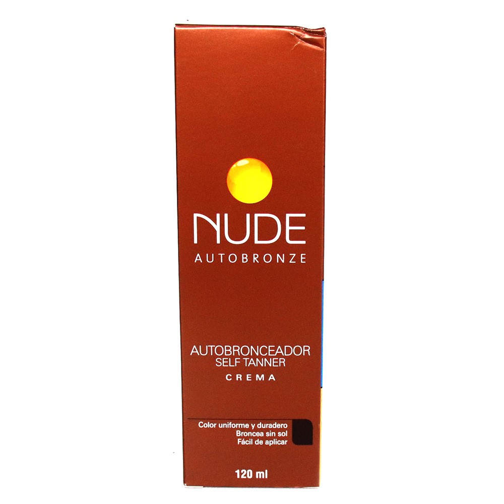 AUTOBRONCEADOR  CREMA NUDE  x 120ML